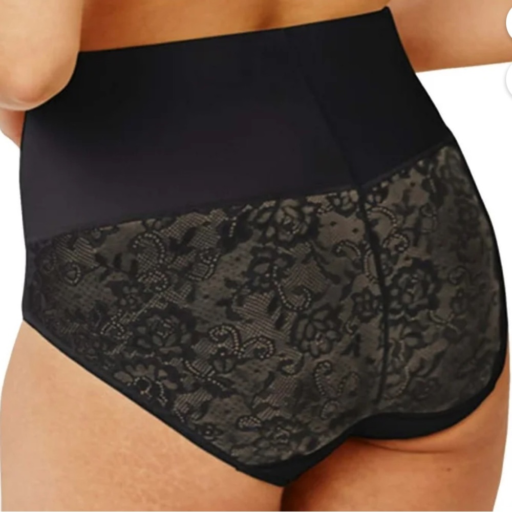 Maidenform Women's Tame Your Tummy 2 Shaping Brief Women’s SZ Small Black NEW - Picture 2 of 5